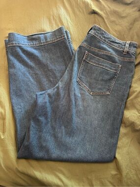 Talbots Dark Blue Denim Trouser Jeans